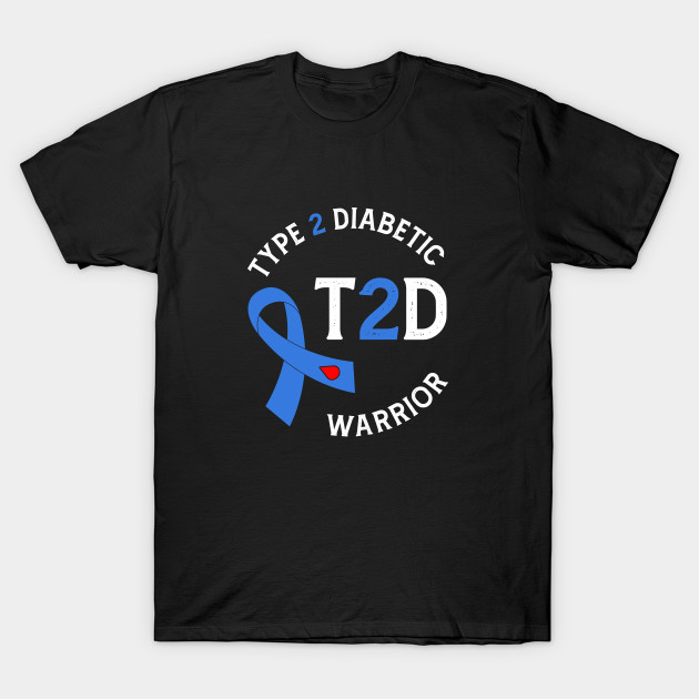 Defy & Triumph: Type 2 Diabetic Warrior Merchandise by Afrinubi™